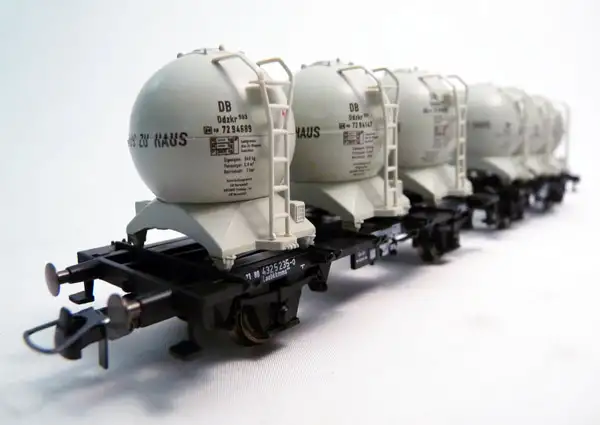 Roco Behälterwagen Bts 51 DB "Von Haus zu Haus", 2-teiliges Set #46520
