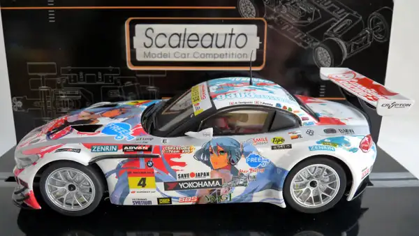 Scaleauto BMW Z4 GT3 Super GT 2011, #4 Studie AG / Goodsmile Racing, #SC-7030