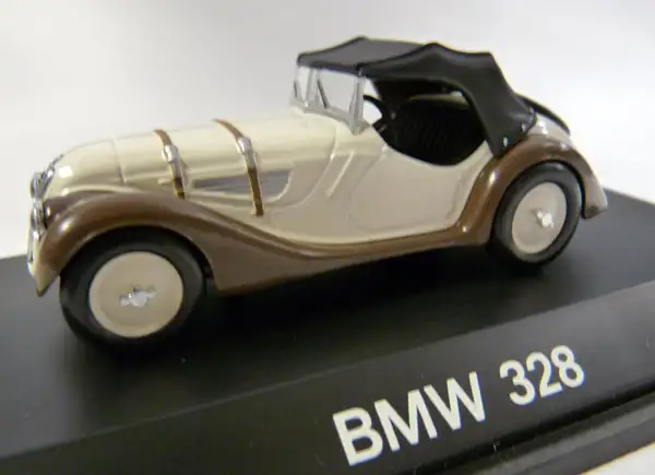 Schuco BMW 328 Sport / Softtop braun / crémeweiß #02422