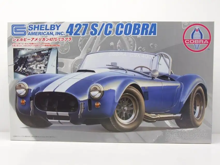 Shelby Cobra 427 S/C Deluxe Version Kunststoffbausatz Modellauto 1:24 Fujimi