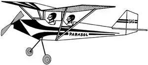 SIG Parasol Kit Gummimotor-Hochdecker #FF-15