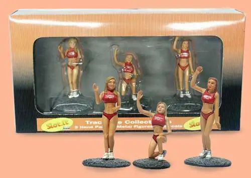Slot.it Figurensatz Hawaiian Tropic Pit Lane Girls #TM01