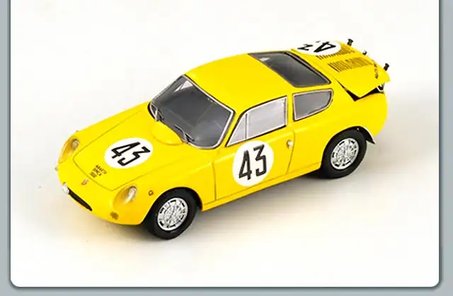 Spark Model / Minimax Abarth Simca 1300 Le Mans 1962 #43