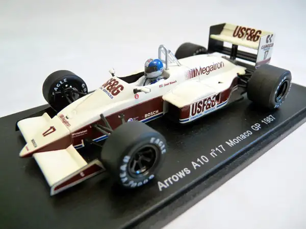 Spark Model / Minimax Arrows A10 Megatron BMW #17 Monaco GP 1987, #S1796
