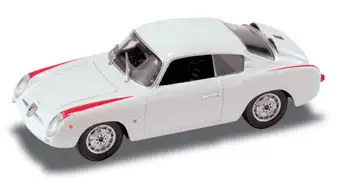 Starline models Fiat 750 Abarth Coupé 1956 weiß