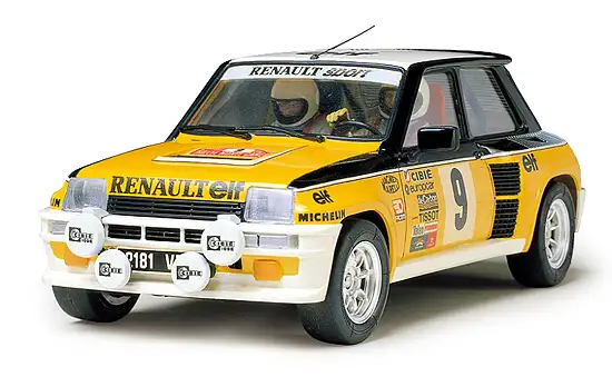 Tamiya Renault 5 Turbo Rally #9 Monte Carlo 1981 Ragnotti / Andrie #24027