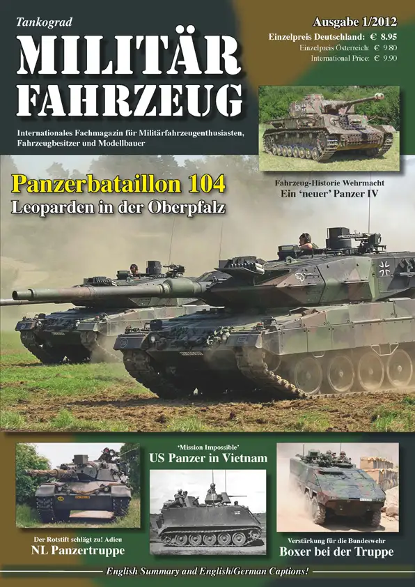 Tankograd Militärfahrzeug - Magazin Ausgabe 1/2012