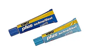 UHU plus "schnellfest" 18 g. / 17 g. #45700