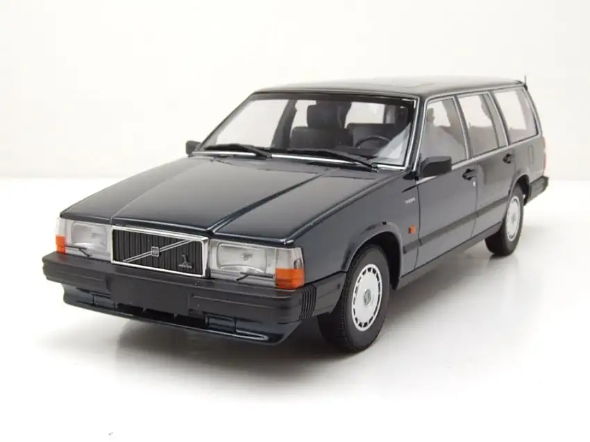 Volvo 740 GL Break Kombi 1986 dunkelgrün metallic Modellauto 1:18 Minichamps
