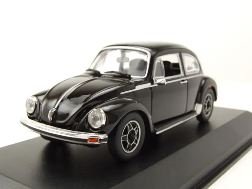 VW 1303 Käfer 1974 schwarz Modellauto 1:43 Maxichamps