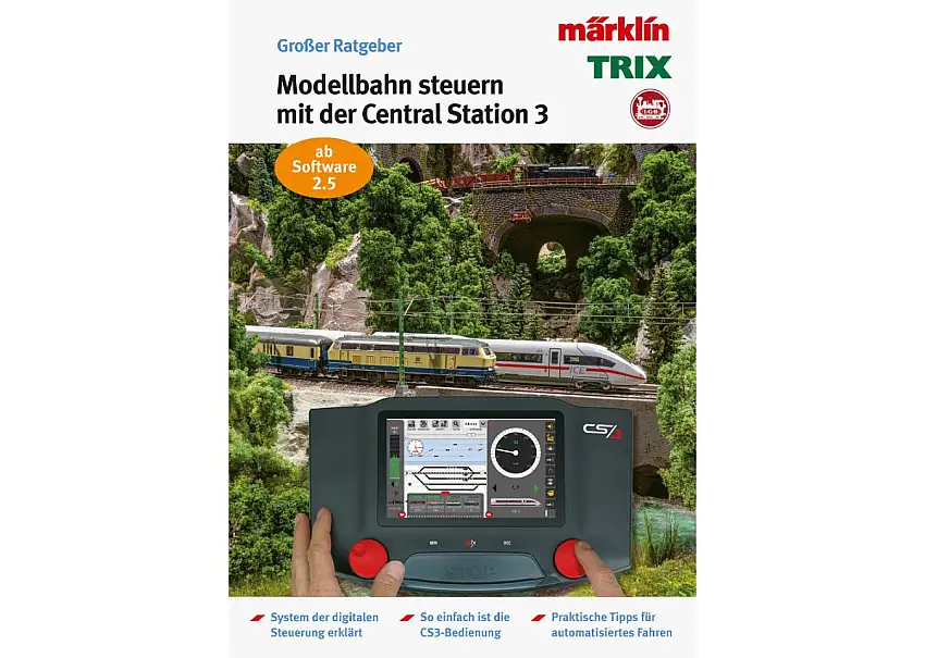 Märklin 03084 - Buch digital Steuern CS3, deutsch