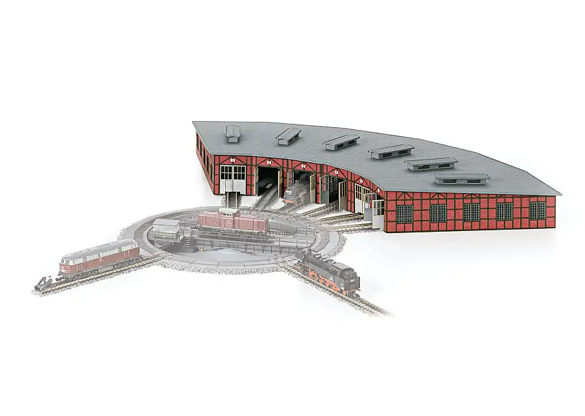 Märklin 89835 - Ergänzungsset Ringlokschuppen