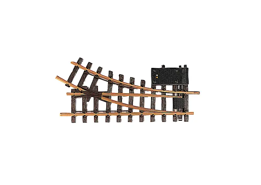 LGB 12050 - Elektrische Weiche rechts, R1, 30°