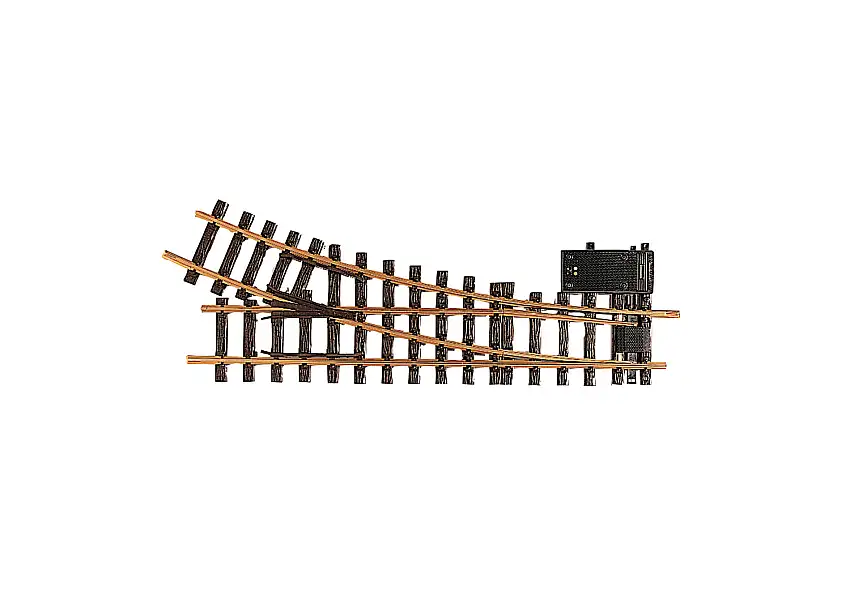 LGB 16050 - Elektrische Weiche, rechts, R3, 22,5°