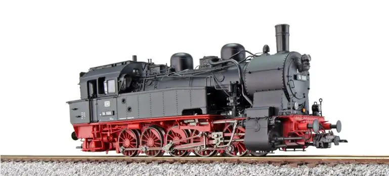 ESU 31106 - H0-Dampflok, DB 94 1666, schwarz, DC/AC