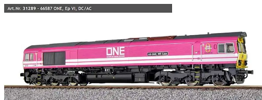 ESU 31289 - H0-Diesellok, C77 ONE, Sound, DC/AC