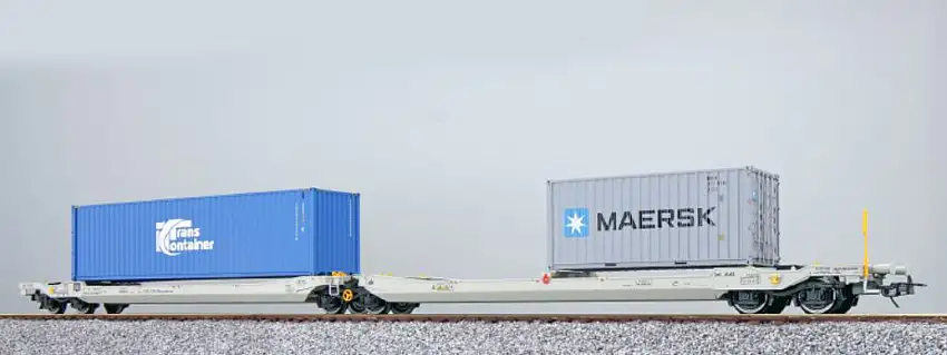 ESU 36547 - H0-Taschenwagen, Sdggmrs, NL