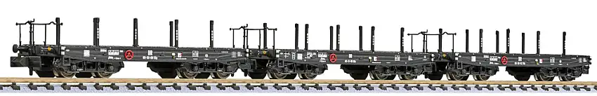 Liliput 260179 - N-Schwerlastwagen-Set 3-tlg. Ep.3, DR