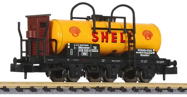Liliput 265480 - N-Kesselwagen, SHELL, DRG, Ep.II
