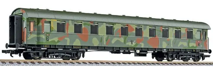 Liliput 336601 - Truppentransportwagen, 3. Klasse, Ep.II