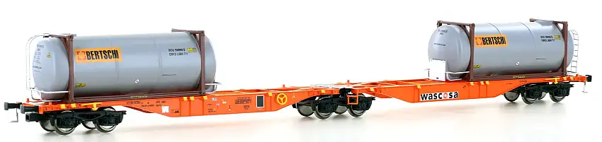 Mehano 28401 - Containerwagen Sggmrss90 Wascosa, Ep.VI