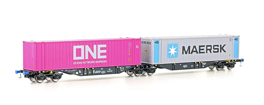 Mehano 90661 - Containerwagen Sggmrss90 PKP Cargo