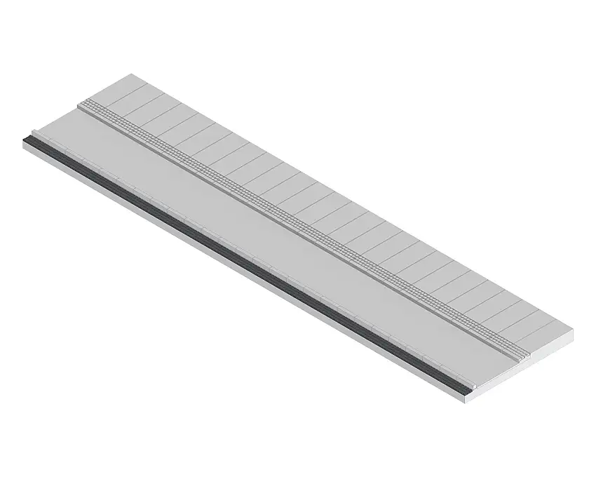 Vollmer 48254 - H0-Gehweg Bordstein für Seitenstreifen