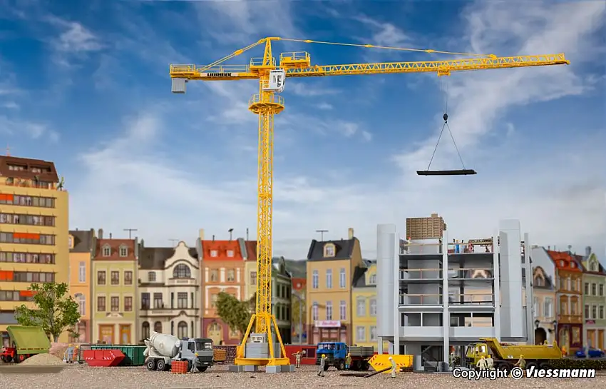 Kibri 10202 - H0-LIEBHERR Turmdrehkran