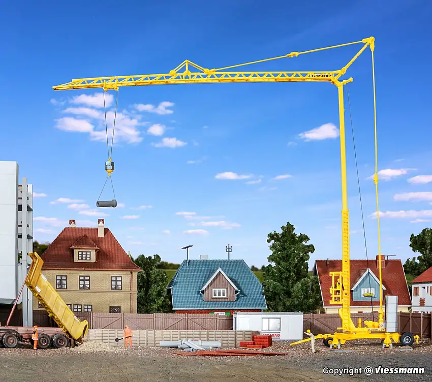 Kibri 10390 - H0-LIEBHERR SK 20 Schnelleinsatzkran