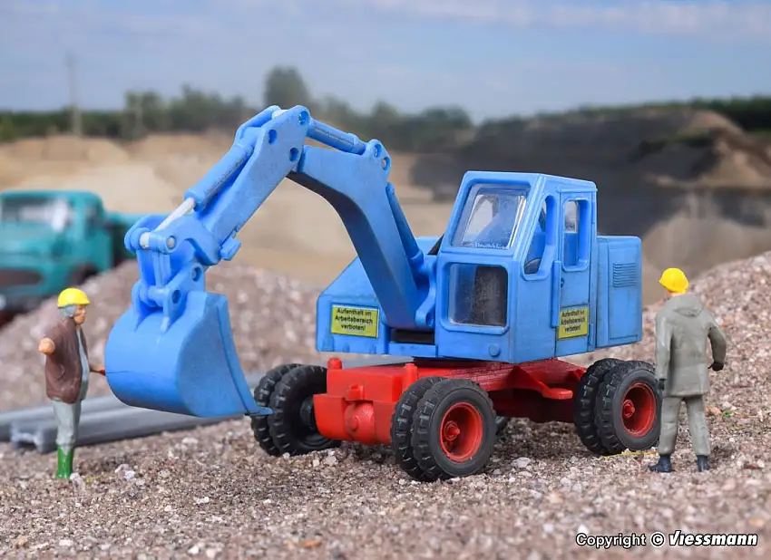 Kibri 11288 - H0-FUCHS Hydraulikbagger 301 H