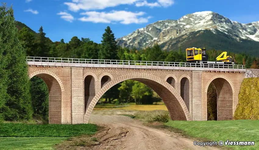 Kibri 39720 - H0-Hölltobel-Viadukt, eingleisig
