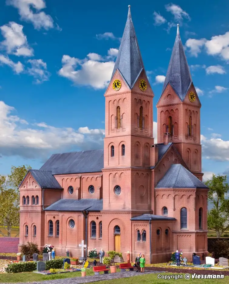 Kibri 39760 - H0-Romanische Stadtkirche
