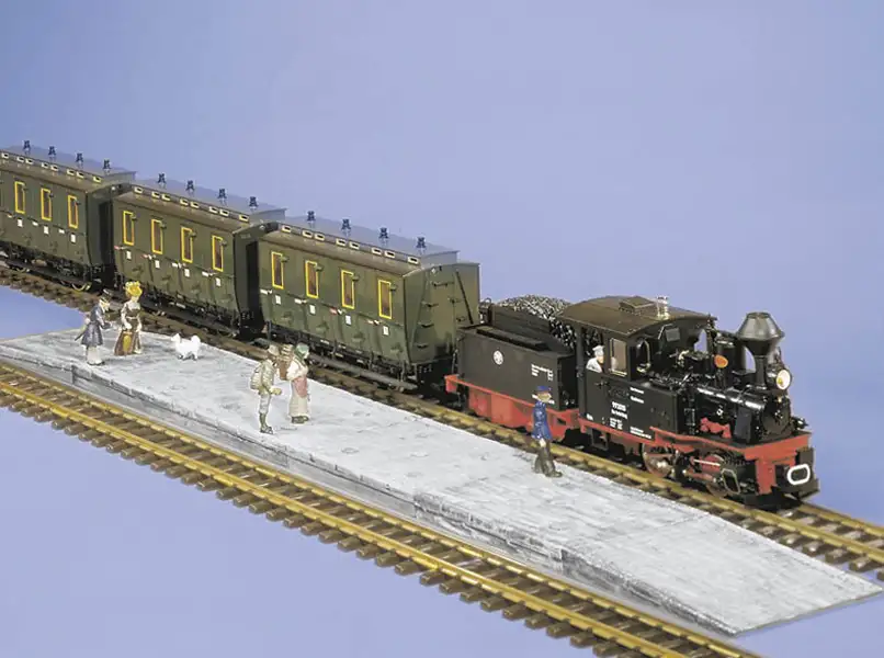 Pola 330909 - G-Bahnsteigplatten, 6 Stück