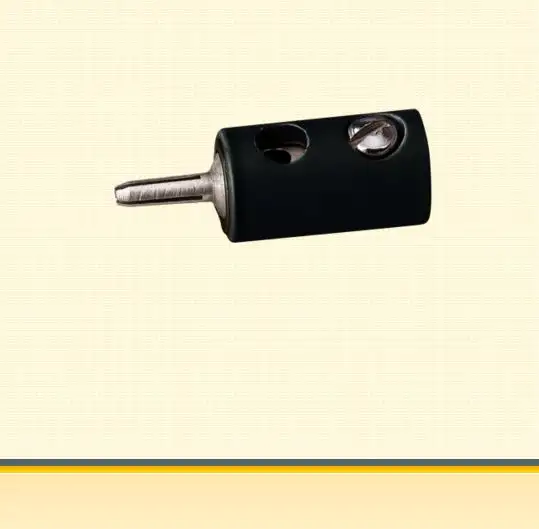 Brawa 3058 - 10 Querlochstecker, 2,5 mm, schwarz