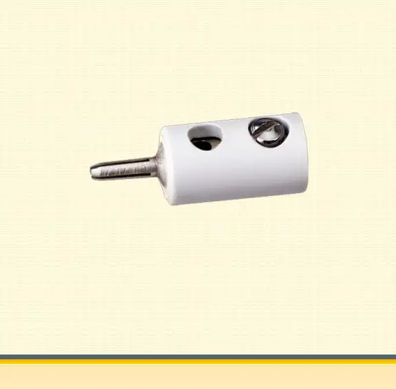 Brawa 3059 - 10 Querlochstecker, 2,5 mm, weiß