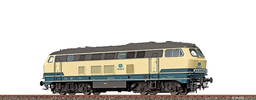 Brawa 41166 - H0-Diesellok 216, DB IV, DC-Sound