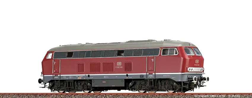 Brawa 41178 - H0-Diesellok V 160 DB, Ep.III, DC-Sound