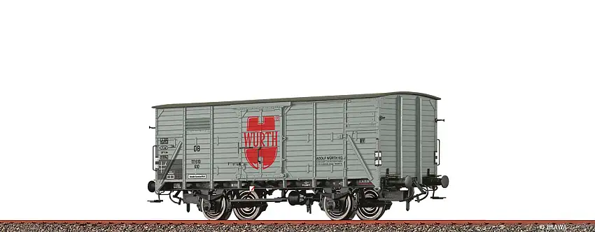 Brawa 49895 - H0-Güterwagen G 10 DB, Ep.III, Würth