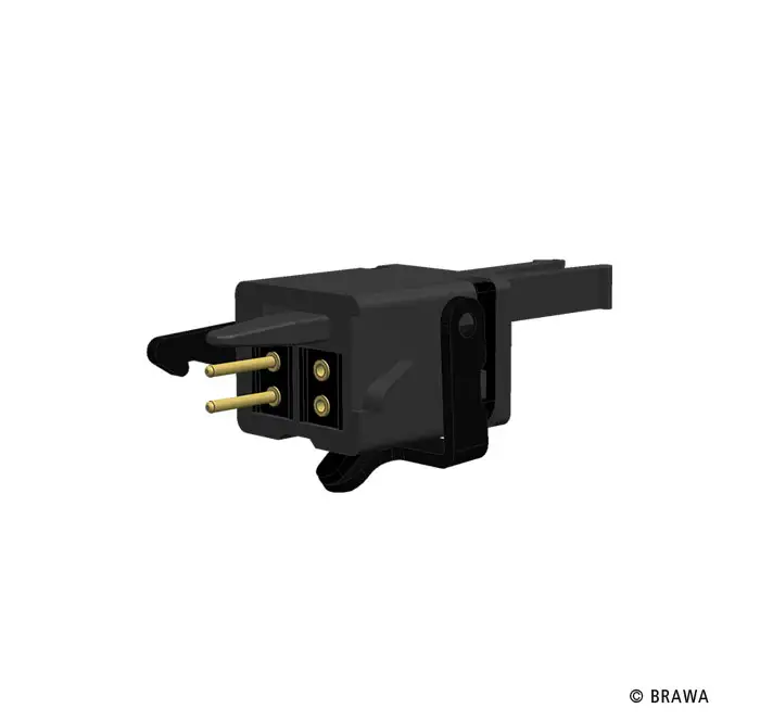 Brawa 93716 - H0-4-polige elektrische Kupplung, 2 Paar
