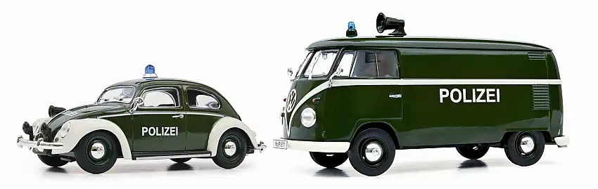 Schuco 450774400 - 1:32-MHI Set Polizei