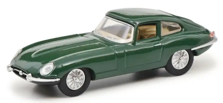Schuco 452034300 - 1:64-Jaguar E-type grün