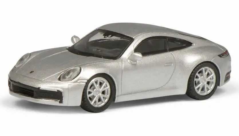 Schuco 452653600 - 1:87-Porsche 911, silber