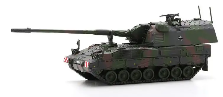 Schuco 452679800 - H0-Panzerhaubitze 2000, Bundeswehr