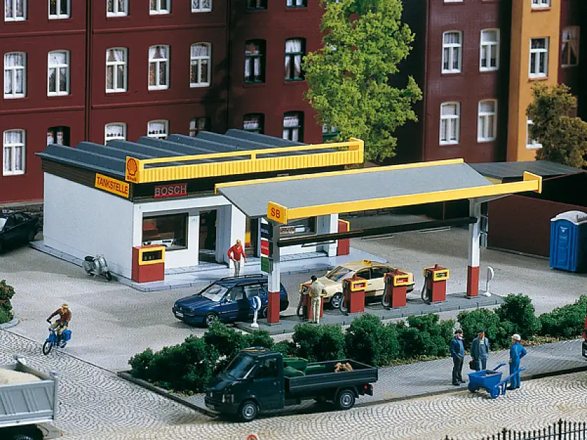 Auhagen 11340 - H0-Tankstelle