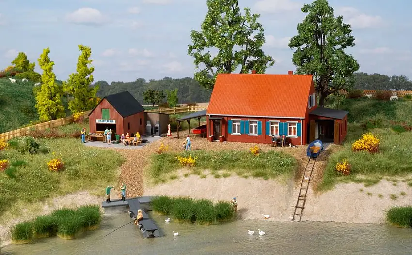 Auhagen 11474 - H0-Fischerhaus