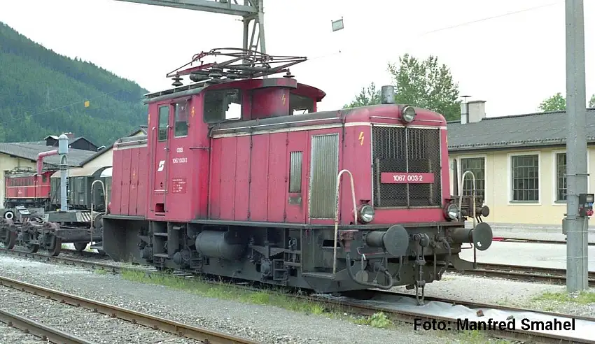 Piko 21044 - DC-Elektro-Lok Rh 1067 orange ÖBB, Ep.IV