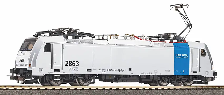 Piko 21670 - DC-E-Lok mit Sound E 186 Railpool, Ep.VI