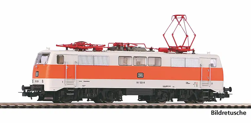 Piko 21710 - DC-E-Lok 111 122, DB, Ep.IV + DSS PluX22