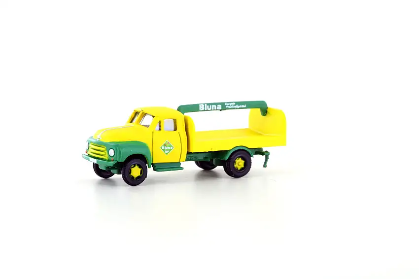 Lemke Minis LC3237 - 1:160-Opel Blitz Getränkepritsche Bluna