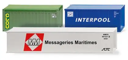 Wiking 001824 - Zubehörpackung - Container II